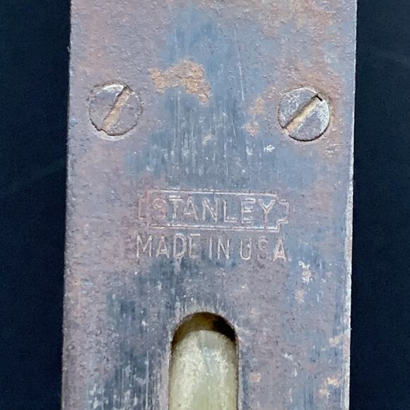 Vintage Stanley USA No. 0 Wood Level Double Bubble 24” - Picture 9 of 13